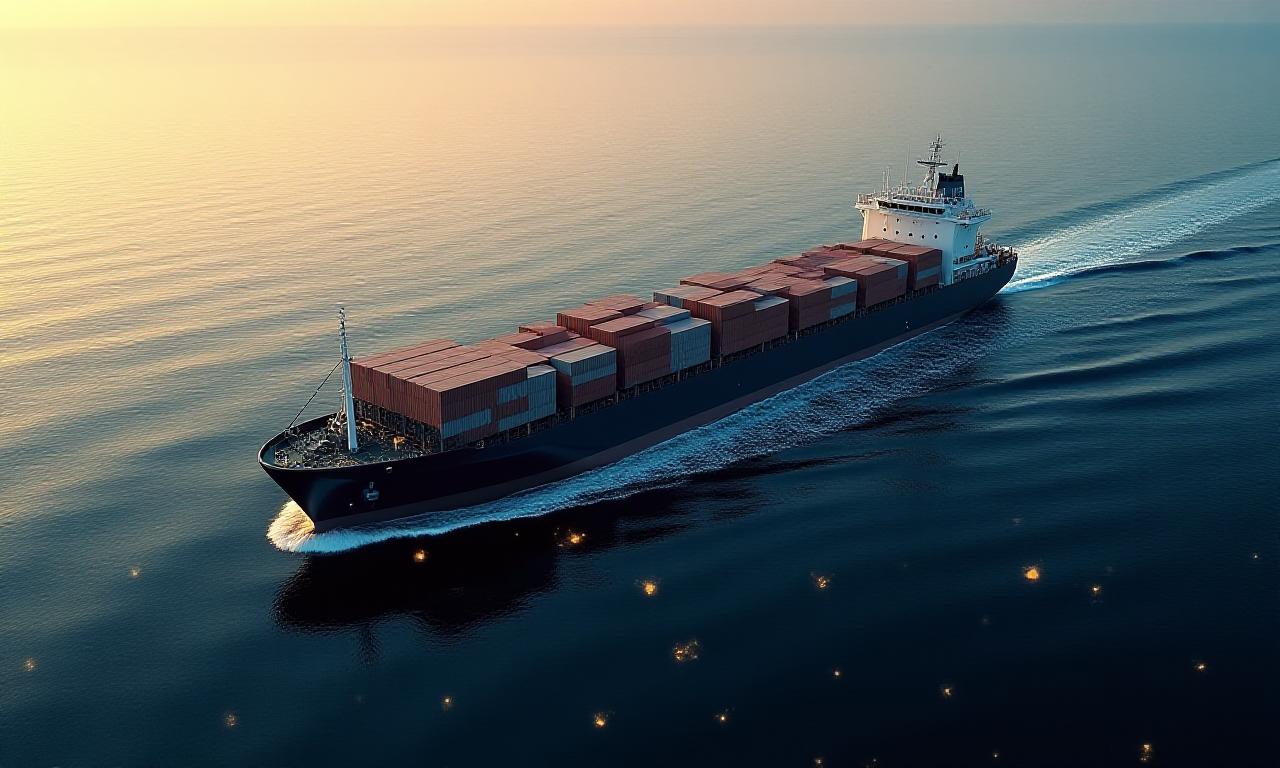 Global maritime trade and navigation network